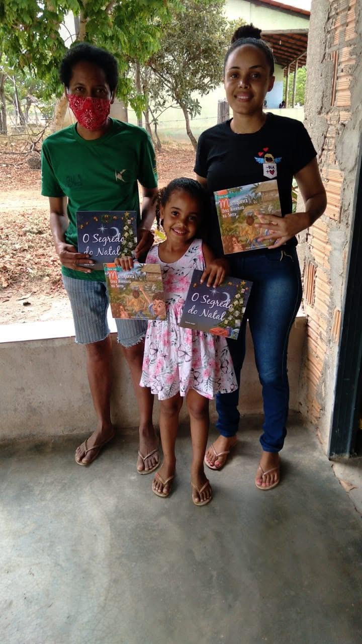 Plantando sementes de leitura por onde passo